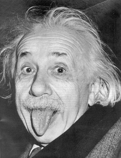 Which is the most famous tongue in the world Einstein's